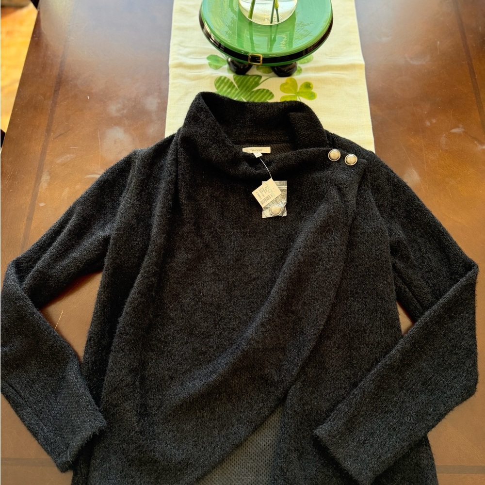 Maurices Black Cowl Neck Sweater